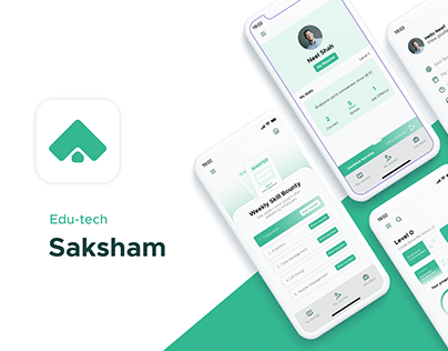 Saksham- Strategy, Branding & UI