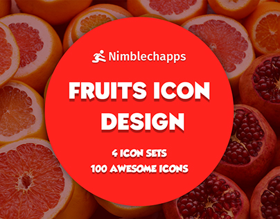 Fruits Icon | Fruits Colored Icons | Icon Design
