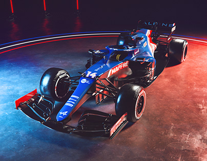 CGI / Return of the champ - Fernando Alonso / ALPINE F1
