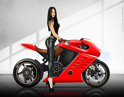 MAGMA - Electric Sport Motorcycle Concept