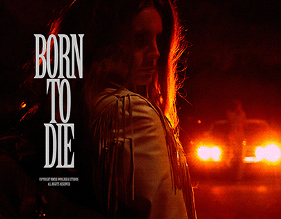 Lana Del Rey Born To Die Title Cards.