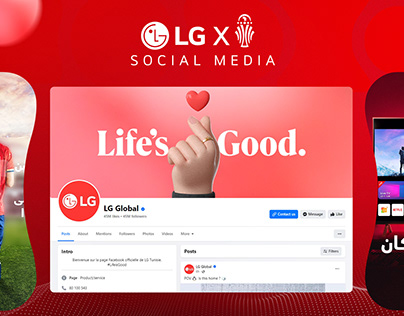 Project thumbnail - LG - Social media