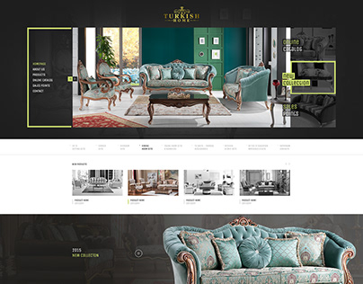 Turkish Home Furniture Web Design