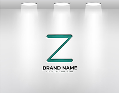 Z modern letter logo design