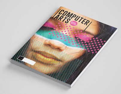 Cover for Computer Arts Magazine with intelligent inks