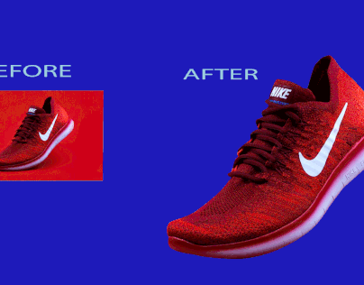 shoe Clipping path