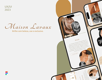 Maison Lavaux - jowelry Ui Design