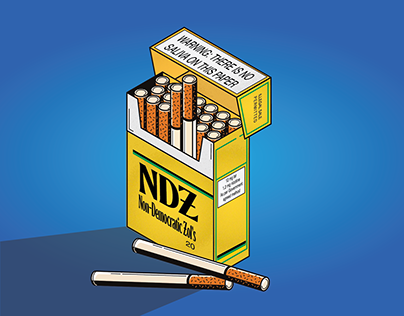 NDZ Cigarettes Illustration