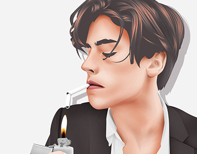 Cole Sprouse artwork