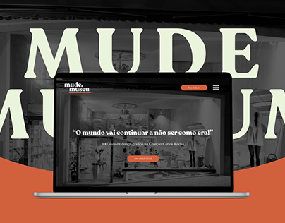 MUDE museum website redesign