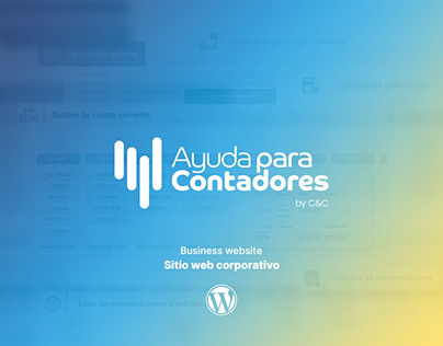 Ayuda para Contadores - Diseño sitio web