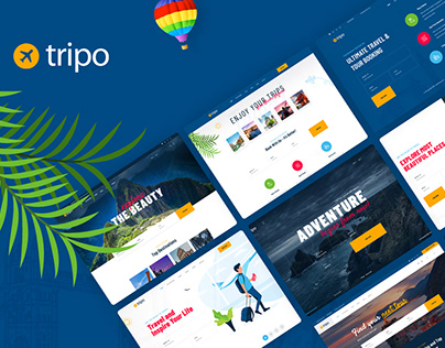 Tripo - PSD Template For Travel & Tourism Agencies
