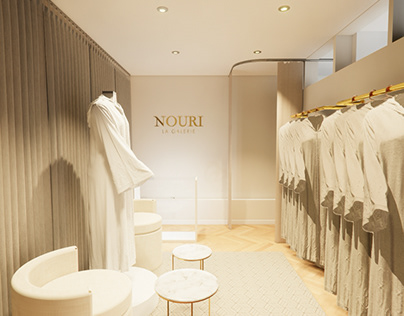 La Galerie Nouri - Interior, Branding and Logo by ZMG
