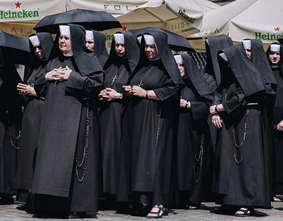 Nuns, monks and priests