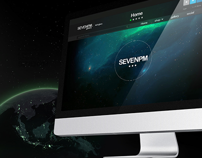 SEVENPM. Web Concept