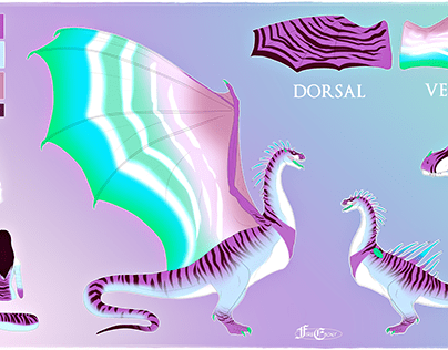 Dragon Serpent Design