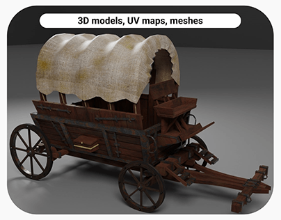 3D models, UV maps, meshes (+3)