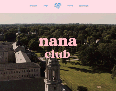 nanaclub branding design