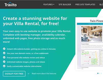 Travito Website Redesign