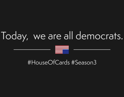 Today, we are all democrats.