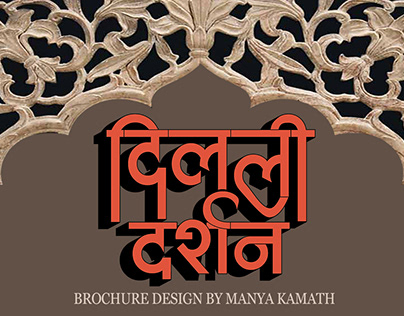 ''Dilli Darshan'' - Travel Brochure Design