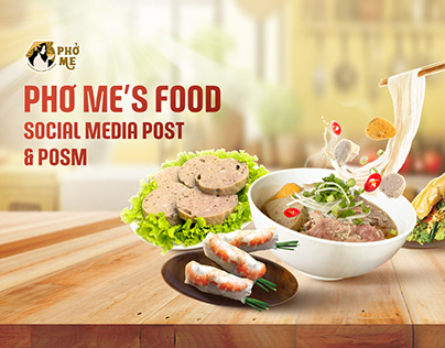 Project thumbnail - PhoMe'Food | Cuisine | POSM & Social Media Post