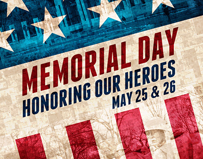 Memorial Day Event Poster