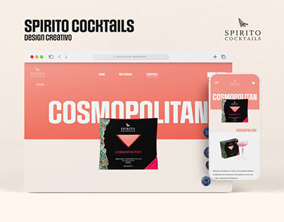 Restyling Spirito Cocktails Website