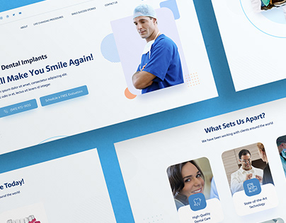 Dental Implants Website Redesign