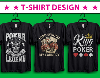 Poker T-Shirt Design
