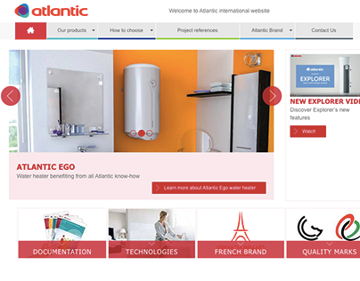 Website Design - Atlantic