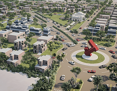 3D View of Hateem City