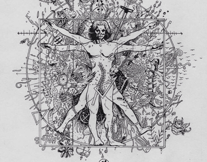 Vitruvius Doodle