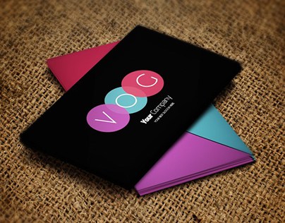Colorful & Elegant Free Luxe Business Card