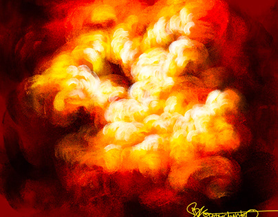 The digital portrait of explosion