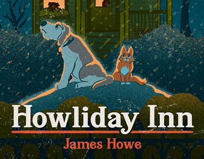 Howliday Inn-Inspired Kids Book Illustrations