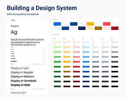 Building a Design System (with accessibility standards)
