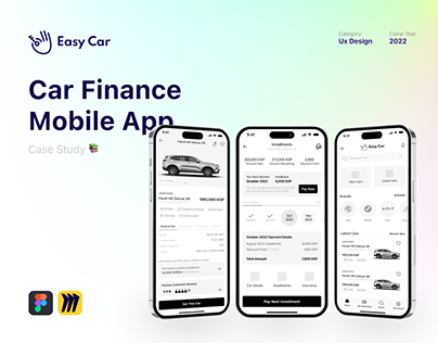 Car Finance Mobile App Case Study - Easy Car