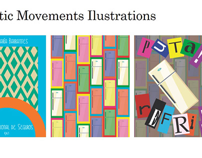 Artistic Movements Ilustrations