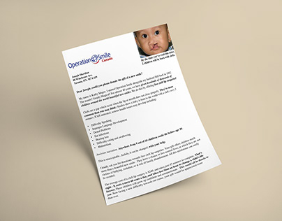 Operation Smile Direct Letter - March 2020