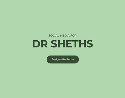 Social Media Posts for Dr Sheths