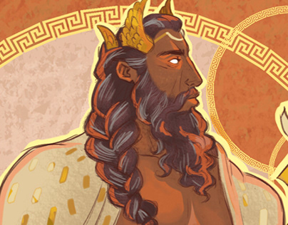 Zeus, king of the gods
