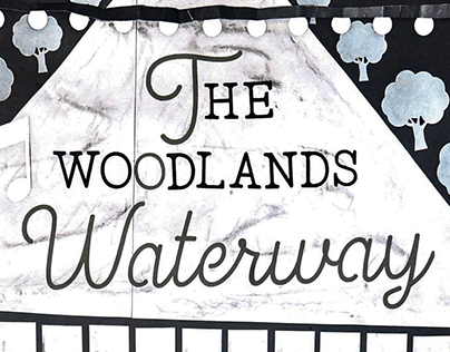 Project thumbnail - The Woodlands Waterway Poster