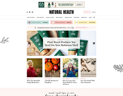 natural health website