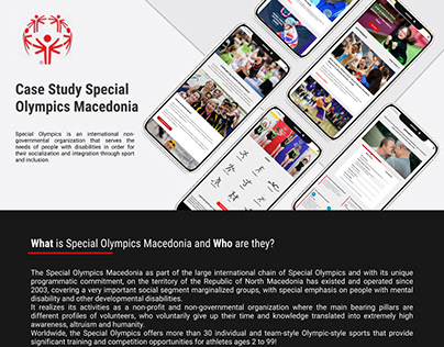 Case Study for Special Olympics Macedonia