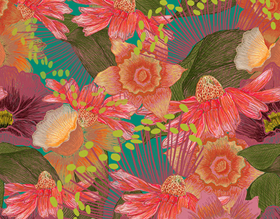 Bright Florals | Pattern Collection