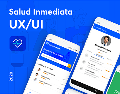 Salud Inmediata App - UX Design