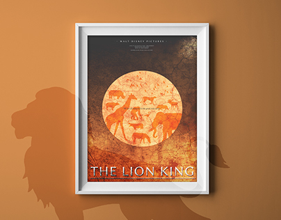 The Lion King | Minimalistic Illustration Poster