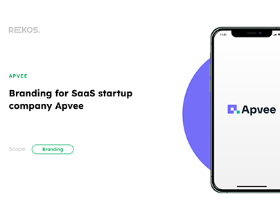 Branding for SaaS startup company Apvee
