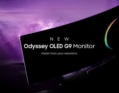 Faster than your reactions | New Odyssey OLED G9